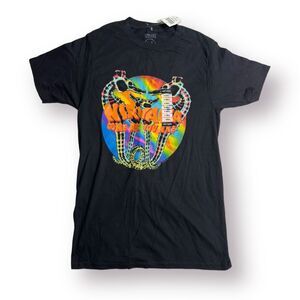 Nirvana Retro Vintage Graphic Tee Come As You Are (seahorses) Size X-Small Black